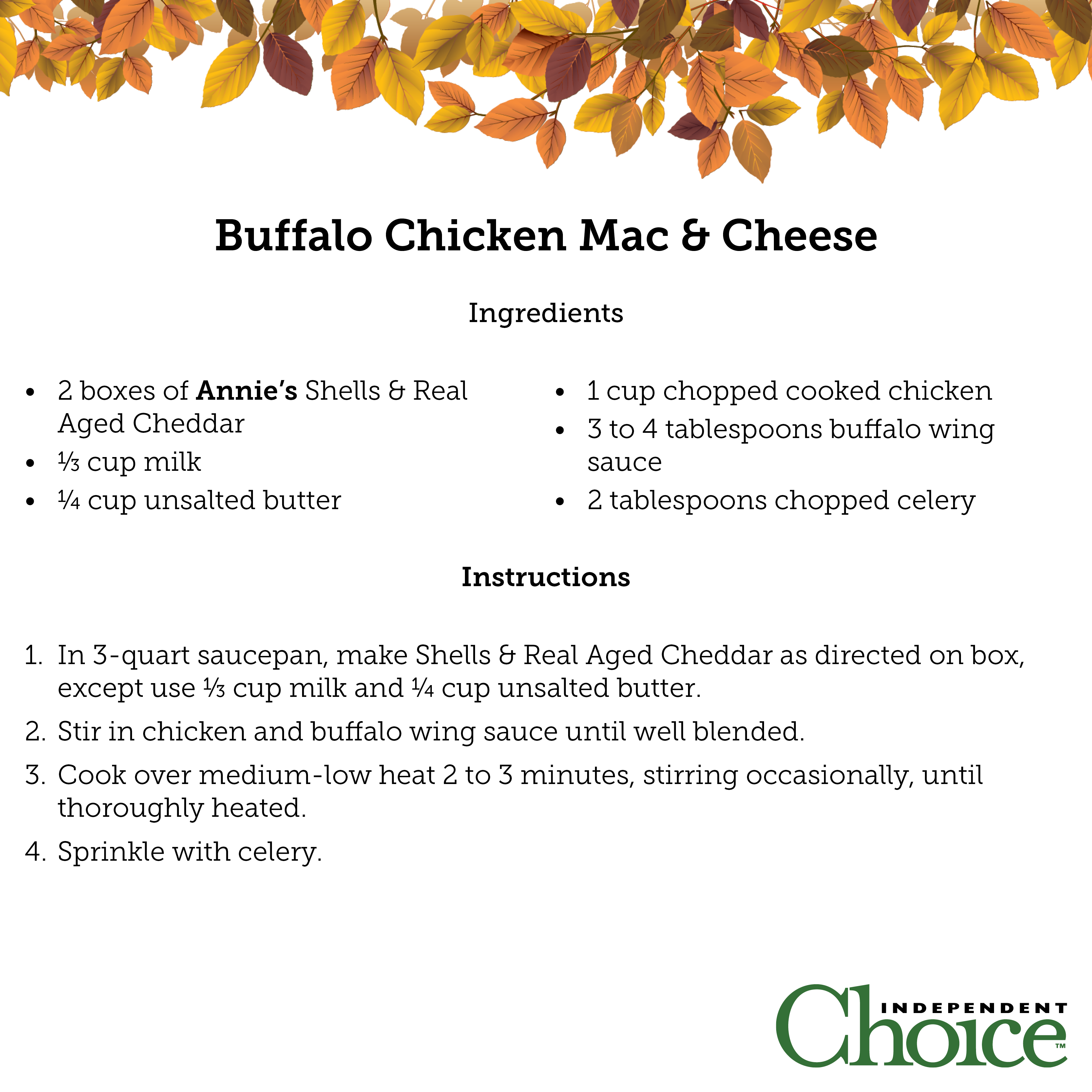 Buffalo Chicken Mac and Cheese