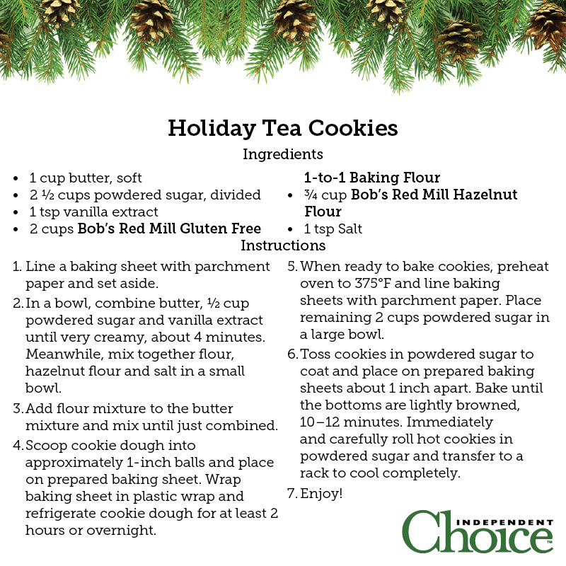 Holiday Tea Cookies