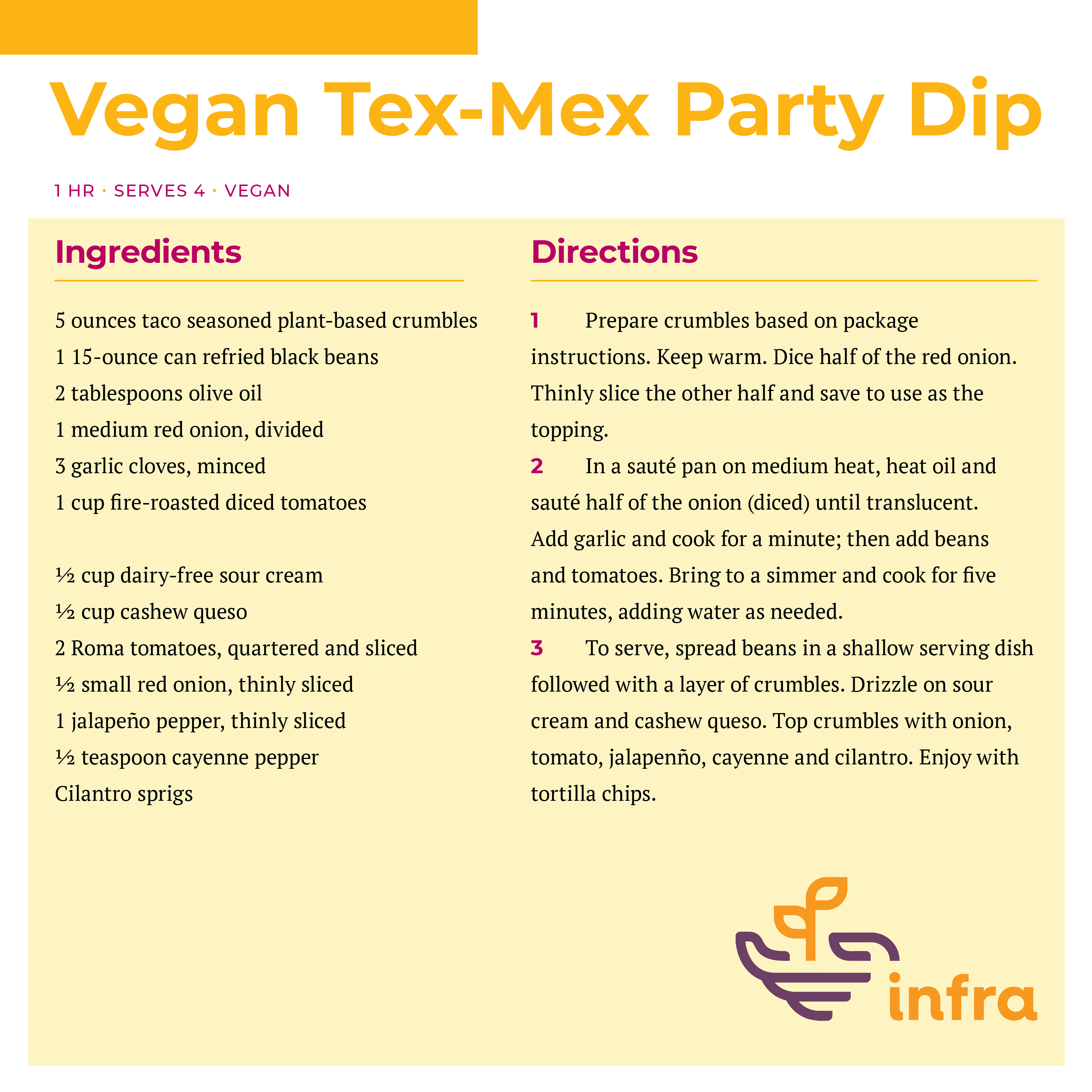 Vegan Tex-Mex Party Dip