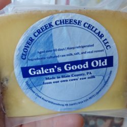 Clover Creek Galen's Good Old Cheese